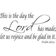 Just as daniel had said, the kingdom of babylon was divided between the medes and persians, and it happened that very night. Psalm 118 24 Bible Verse Vinyl Wall Decal By Scripture Wall Art 11 X22 Black Christian Walmart Com Walmart Com