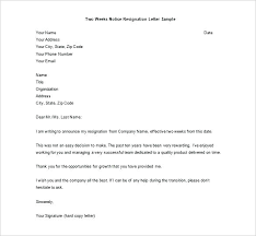 Once you have decided, be clear on your reasons for quitting. 1 Month Notice Resignation Sample Resignation Letter