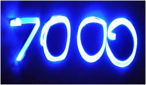 7000 (seven thousand) is the natural number following 6999 and preceding 7001. 7000 The Grateful Golfer