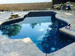 Midnight blue pool finish is a very rich blue that is as refreshing to dive into as it is to look at. Stonescapes Gallery Coronado S Pool Renovations Inc