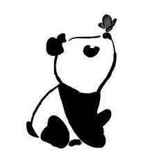 Riscos Graciosos Cute Drawings Riscos De Ursinhos Bears Teddy Bears And Pan Trend Panda Art Cute Panda Drawing Panda Drawing