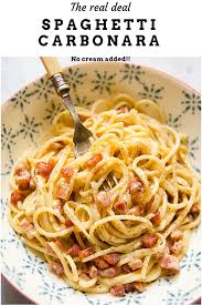 Easy Carbonara Recipe Easy Carbonara Recipe Vegan Dinner Recipes Easy Dinner Recipes Easy Quick