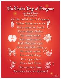 The Twelve Days Of Fringe This Is A Little Late But Walter Bishop Fringe You Are My Favorite