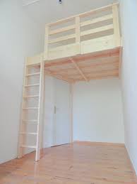 lit mezzanine en bois massif sur mesure de berlin etages eleves lits superposes aire de j plans de lits superposes amenagement chambre chambre lit mezzanine