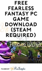 Free Fearless Fantasy Pc Game Download Steam Required Yo Free Samples Pc Games Download Download Games Gaming Pc