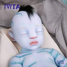 Buy Ivita 25 Avatar Full Silicone Newborn Baby Doll 7600g Realistic Silicone Doll Online In Bahrain 263714337069