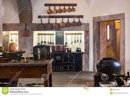 Old Medieval Castle Kitchen With Equipment Medieval Castle Decor Home Decor