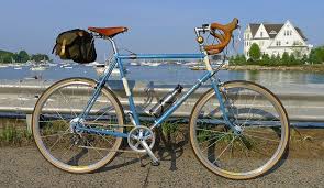 Rivendell A Homer Hilsen Rohloff Drop Bar Side View Touring Bike Homer Sugino