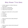 More easy baby shower games for large groups 12. 1