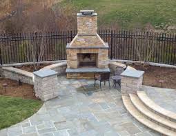 Maybe you would like to learn more about one of these? Beautiful Pool With Bluestone Patios And Stone Fireplace Project Bluestone Patio Patio Stones Outdoor Fire Pit