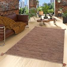 Moderner designer konturenschnitt 3d wohnzimmer teppich hawaii 1390 braun grosse 80×150 cm. Natur Teppich Kelim Prico Beige Braun