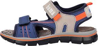 Leuk als die gelakt is in de kleur van je outfit. Bama Sandalen Blau Gortz 96502201