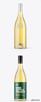 You have requested the file: Clear Glass White Wine Bottle Mockup 43437 Gfxtra