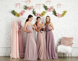 Romantic Dusty Rose Shades Of Mesh Tulle And Chiffon Bridesmaid Dresses Brigh Affordable Bridesmaid Dresses Bridesmaid Dresses Online Bridesmaid Dress Colors