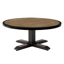 Not only are coffee tables one of the biggest focal points of any room, but they're a highly functional piece of furniture that should be chosen wisely. Round Outdoor Coffee Tables Patio Tables The Home Depot