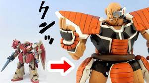 hg1 144メッサーを改造してドラゴンボールのナッパを作ってみた youtube ドラゴンボール メッサー ナッパ