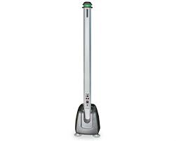 It begins with a baseline measurement, then when it detects a metal, the measurement goes up and the color changes from green to red. Cellsense Pole Weapon Threat Narcotics Detection Detectnology Uk Ltd