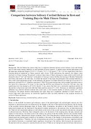Pvc cards are portable in nature; Comparison Between Salivary Cortisol Release In Rest And Training Days In Male Fitness Trainee International Journal Of Kinesiology And Sports Science Ijkss Academia Edu