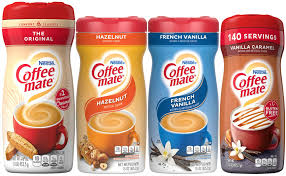 Nestle coffee mate coffee creamer, french vanilla, liquid creamer singles, non dairy, no refrigeration, box of 180 4.7 out of 5 stars 5,215 35 offers from $19.75 Coffee Mate Powdered Creamer Variety 4 Pk 1 Of Each Of The Following Original Hazelnut French Vanilla Vanilla Caramel Buy Online In Colombia At Desertcart Co Productid 29344164