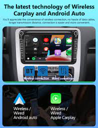 Amazon.com: 8-Inch Touchscreen for VW Car Stereo with Wireless Apple  Carplay Android Auto, Bluetooth Car Radio for Volkswagen Jetta Skoda Golf  Tiguan Passat, Car in-Dash Navi GPS Unit+Backup Camera 2G+32G : Electronics