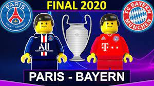 Champions League Final 2020 Psg Paris Vs Bayern 0 1 Lisbon All Goals Highlights Lego Football Futbol Lego Futbol Lego