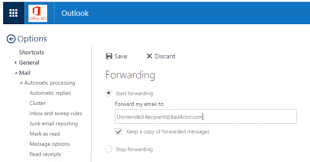 Does auto forward work on all devices? Detecting And Preventing Auto Forwarding And Phishing Attacks In Office 365 Logrhythm