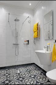 Floor To Ceiling White Subway Mosaic Tile Badkamerideeen Badkamer Badkamer Inspiratie