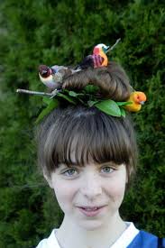 Wild Bird With Crazy Hair Pin On Crazy Hair Day