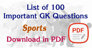 What's the diameter of a basketball hoop in inches? Top 100 Sports Gk Questions And Answers Pdf Free Download
