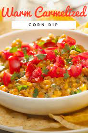 This Summer Time Favourite Is So Easy To Make The Ontario Sweet Corn Blends Well With Smoked Paprika And Makes A Delicious Dip Which Food Corn Dip Yummy Dips