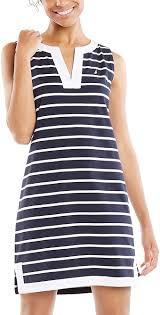 Nautica Women S Breton Stripes Sleeveless V Neck Stretch Cotton Polo Dress At Amazon Women S Clothing Store In 2020 Fashion Polo Dress Womens Fashion Casual Summer