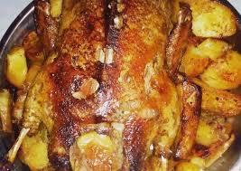 мясо в горшочках с картошкой в духовке пошаговый рецепт Utka Zapechennaya S Yablokami I Kartofelem Po Domashnemu Recept Kulinariya Eda Idei Dlya Blyud