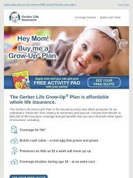 We did not find results for: Gerber Life Insurance Hey Mom Buy Me A Grow Up Plan Milled