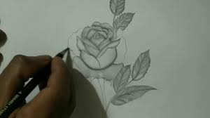 Gambar bunga mawar hitam putih kumpulan gambar animasi bergerak gif. Tutorial Cara Menggambar Bunga Mawar 3d Pakai Pensil 2b Youtube