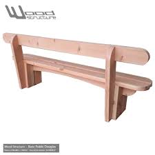 Banc Public En Sapin Douglas Wood Structure Sapin Douglas Banc Public Banc