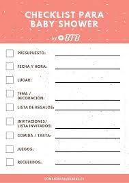 Organizar Un Baby Shower 9 Cosas Que Debes Saber Bfb