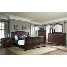 Sam's club conley bedroom set. Picket House Furnishings Conley 4 Piece Queen Sleigh Bedroom Set In Cherry Walmart Com Walmart Com