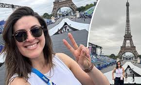 Today show star Sarah Abo showcases her natural beauty in jaw-dropping  makeup-free selfie as 2024 Paris Olympic Games begin