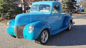 Image result for Light Blue 1940 Truck