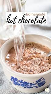 Easy Homemade Hot Chocolate Mix Recipe Made With Powdered Milk Nesquik Chocolate Homemade Hot Chocolate Hot Chocolate Recipe Easy Homemade Hot Chocolate Mix