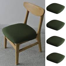 Cannot be combined with other coupons and offers. Buy 4pcs Stretch Dining Room Chair Seat Cover With Locking Buckle Army Green At Affordable Prices Free Shipping Real Reviews With Photos Joom