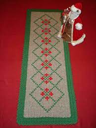 Access needlework patterns to download and you can check your pattern wherever you go. Holiday Table Runner Crochet Pattern By Donna Barranti