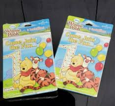 Winnie the pooh birthday party tablecover 54 x 89 paper tigger piglet eeyore. Buy Winnie The Pooh Tigger 1st Birthday Party Invitations 16 Count Party Supplies Online In Indonesia 333440957296