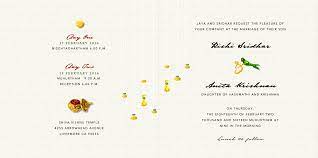 Sametha S South Indian Wedding Invitation Card Inside Wedding Card Design Indian Wedding Ceremony Invitations Hindu Wedding Invitations