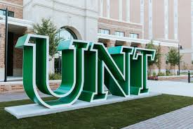 University Of North Texas Monument Sign By Ion Art Inc Monument Signs Wayfinding Signage Design Monument Signage