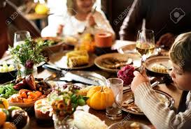 Creating a written family story is a powerful way to connect, even at a distance. Friends And Families Are Gathering On Thanksgiving Day Together Stock Photo Picture And Royalty Free Image Image 90037932