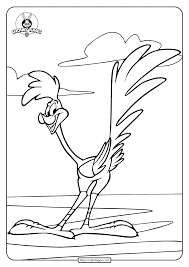 Maybe you would like to learn more about one of these? Looney Tunes Road Runner Coloring Page