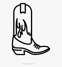 38+ cowboy boot coloring pages for printing and coloring. Cowboy Boot Coloring Page Clipart Cowboy Boots Hd Png Download Transparent Png Image Pngitem