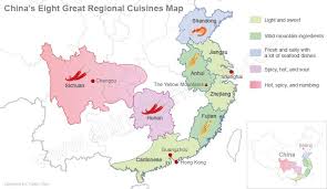 The 8 Great Regional Cuisines Of China Delicious Cuisines Of The World Asia China Map China Cooking Chinese Food