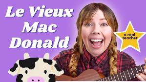 🐮 Old Mac Donald Had a Farm in French 🐑 Le Vieux Mac Donald A Une Ferme  🐷 Learning French for Babies